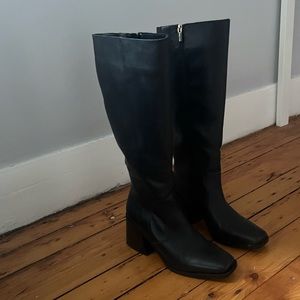 8.5 Vince Camuto Wide Calf Knee High Boots